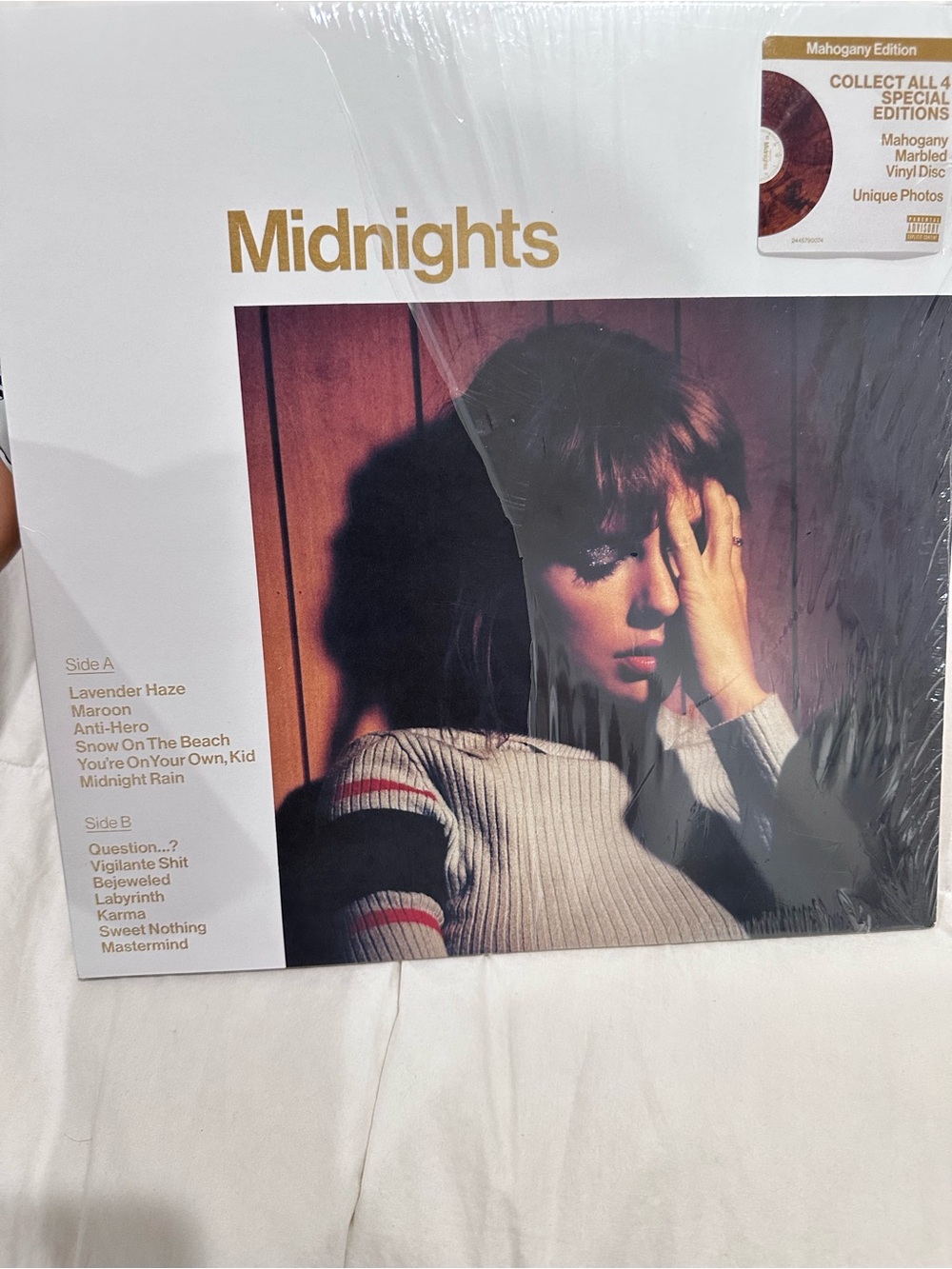 Taylor Swift Midnights LP -Mahogany Vinyl